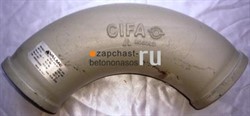 Угол DN125/R240 90* Cifa - фото 4808