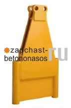 Рычаг шибера Putzmeister BRF - фото 6671